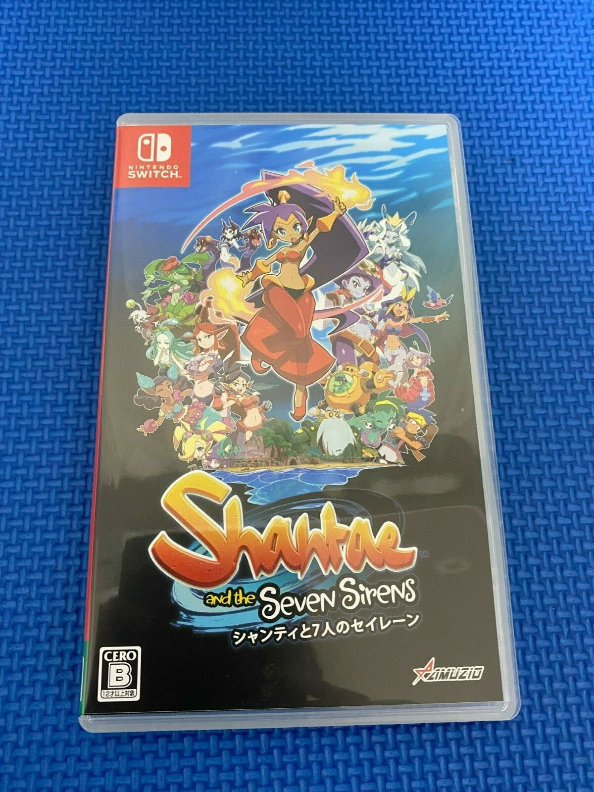 Shantae And The Seven Sirens-Nintendo Switch- import japan