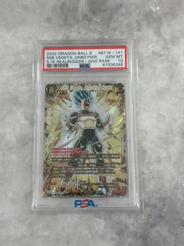 【在庫ラスト】ベジータ　bt16-147 gdr 海外　ゴッドレア　psa10 絶版】ベジータ bt16-147 gdr 海外 英語版 ゴッドレア psa10