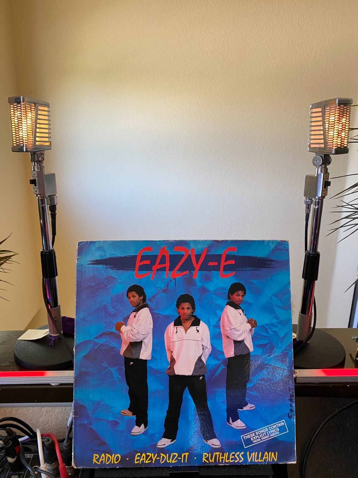 vinyl record Eazy E NWA Eazy-Duz-It Ruthless Villain