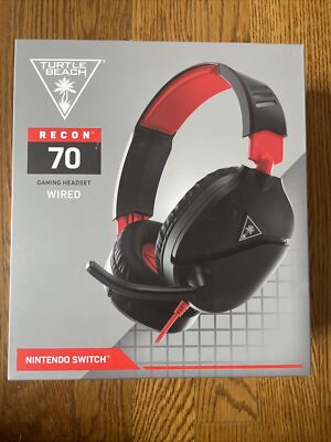 Turtle Beach Recon 70 Red/Black Gaming Headset Nintendo Switch
