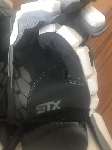 STX Stallion 500 Lacrosse Gloves - Never Used - White - 13” Large- Excellent