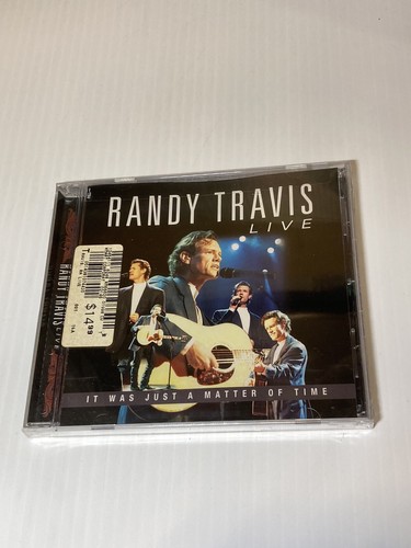 RANDY TRAVIS Live - It Was Just A Matter Of Time - CD
