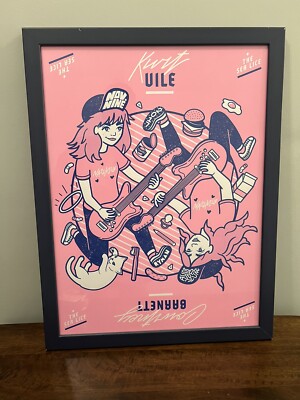 Courtney Barnett Kurt Vile Nashville Poster 11/9/2017 Ryman Auditorium 18 X 24 