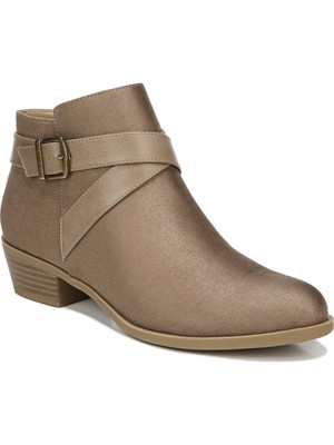 

LIFE STRIDE Женские коричневые ботильоны Ally на блочном каблуке с миндалевидным носком, 9,5 м, Коричневый, H1549S3