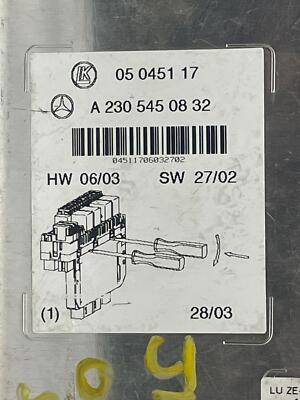 メル30233 2008 Mercedes-Benz C350 W204 Transmission Control Conductor