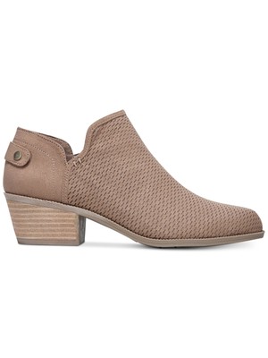 Женские коричневые туфли DR SCHOLLS с заклепками Better Stacked Heel Shootie 10 M