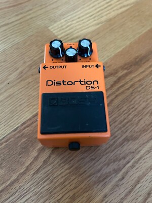 Boss Ds-1 Electric Guitar Distortion Pedal Orange Made in Malaysia