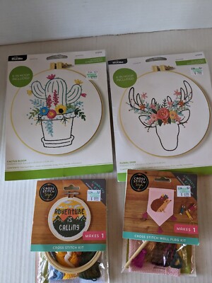 A Lot Of 4 Cross Stitch Kits