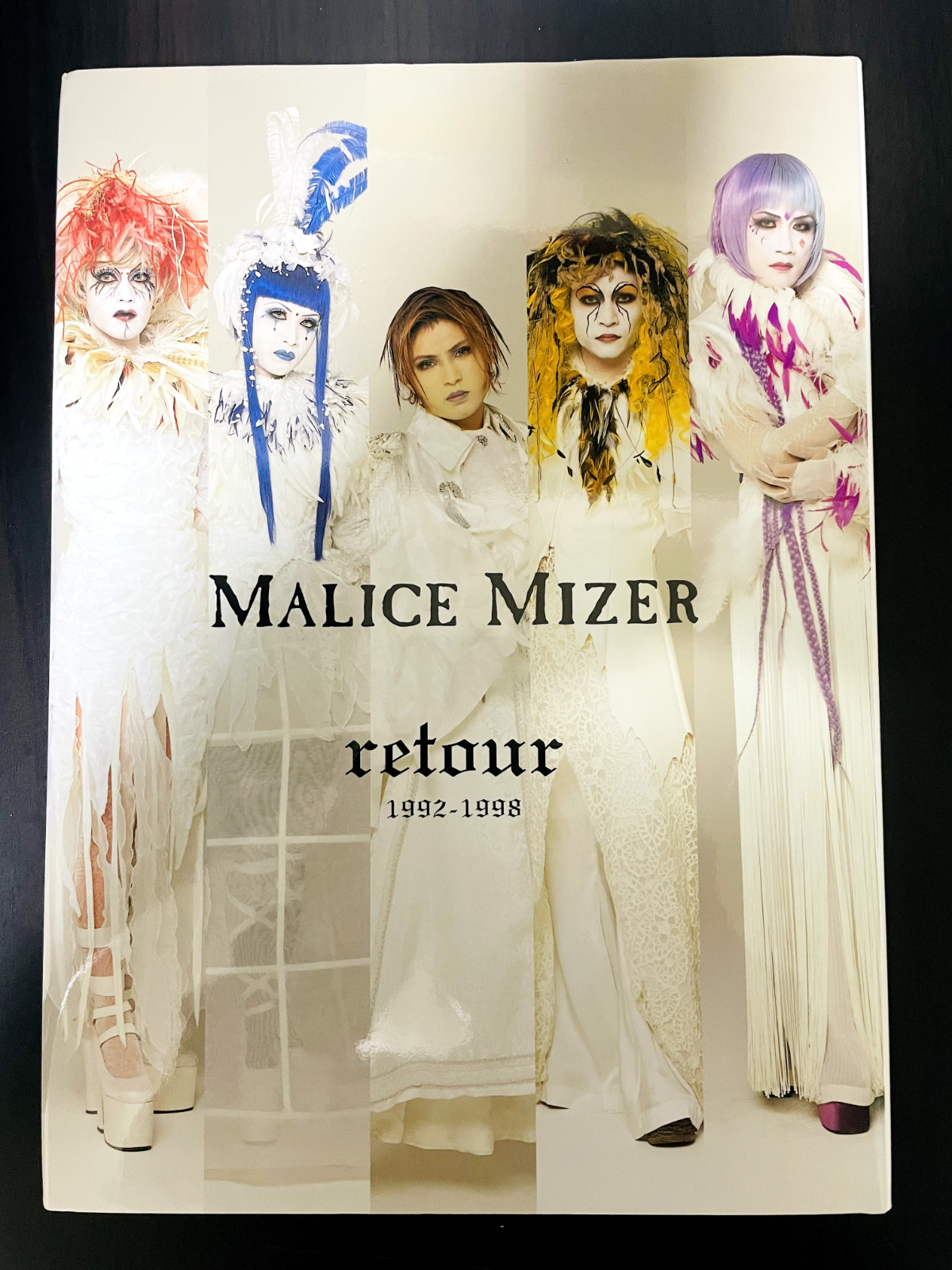 MALICE MIZER（マリスミゼル） retour [写真集] MALICE MIZER Retour 1992-1998 Photobook 1999 Gackt Mana Koji
