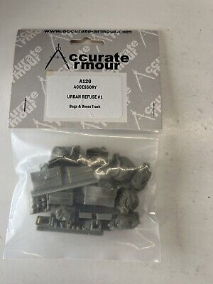 Accurate Armour A120 Accessory Urban REFUSE #1 Bags & Boxes Trash (Model Kit)