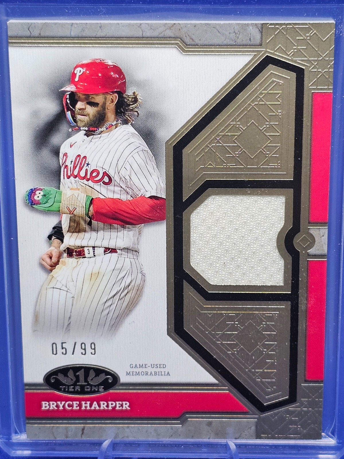 2024 Topps Tier 1 Bryce Harper Jersey-Relic /99 #T1R-BH | eBay