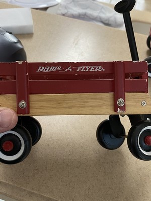 radio flyer wagon wooden side rails