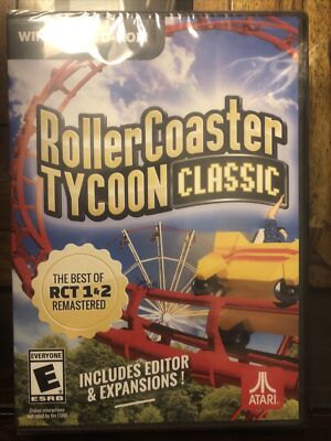 Roller Coaster Tycoon Classic- WIN/MAC CD-ROM - New & Sealed