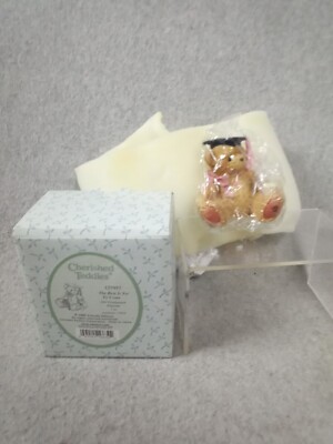 Enesco Cherished Teddies 1995 ''The Best Is Yet To Come'' Girl #127957  New In Box