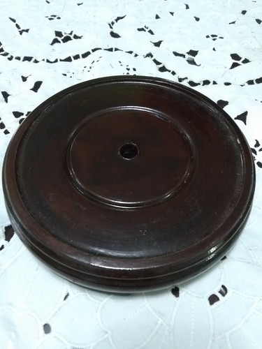 Vintage glass and wood cylinder Display Case for Collectibles 12x7 mayRich co.