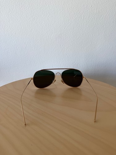 Acne Studios SPITFIRE ※2/23までの出品 New acne studios spitfire sunglasses gold metal aviator | eBay