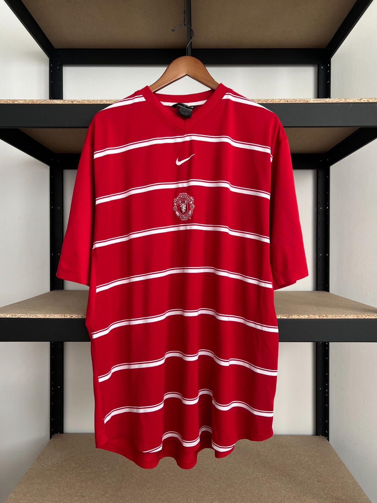 Vintage 90s Nike Manchester United Jersey T-shirt Sz XXL | eBay