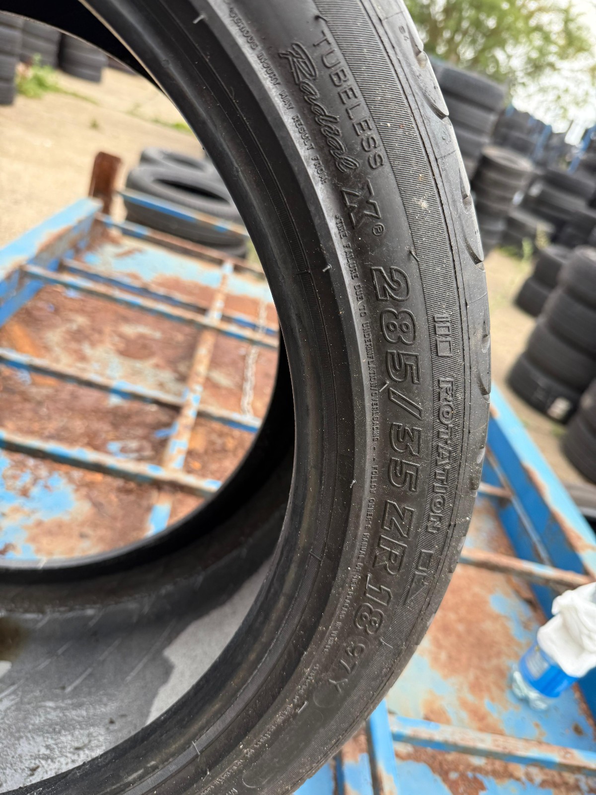 285 35 18 Michelin, Pilot Sport, MO, 97Y, x2 A Pair 6.0mm (F1_tyres) FO L3752