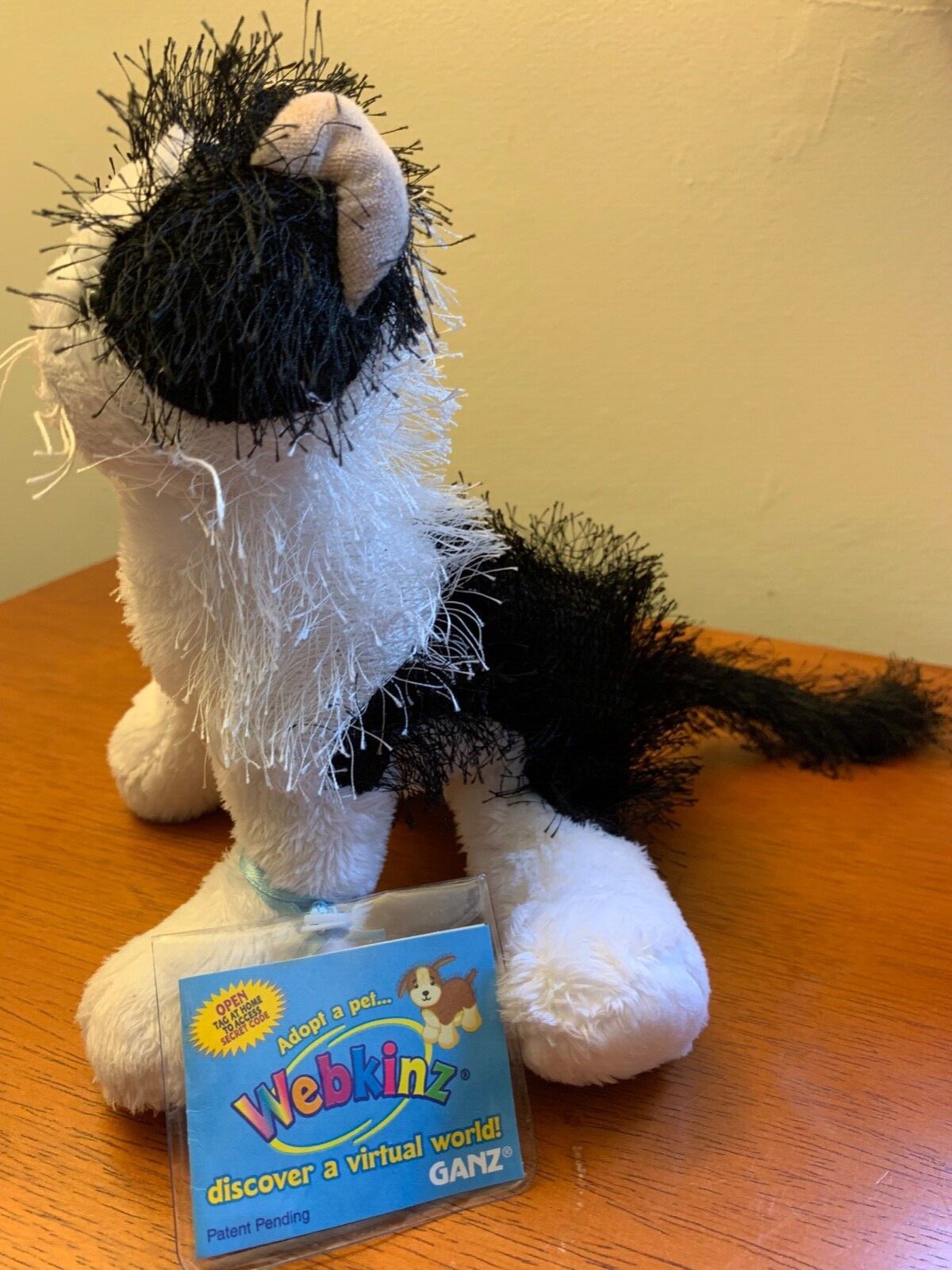 Webkinz Black and White Cat 10.00 x 4.00 x 6.00 Inches with