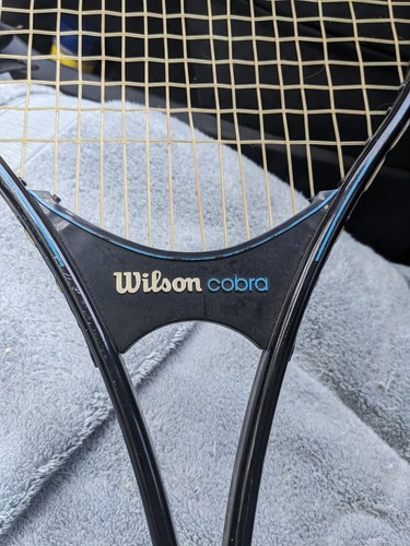 Wilson Cobra テニスラケット ミッドサイズ 4 1/4 Wilson Cobra Tennis Racket with Cover - 4 1/2 L | eBay