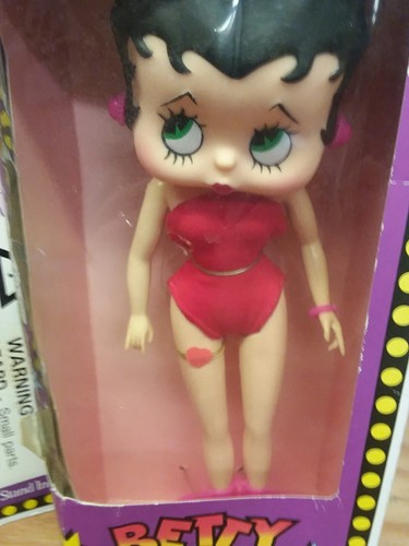 Betty Boop Fashion Doll 1986 The Boop-oop-a-doop Girl 1986 Marty Toys NIB