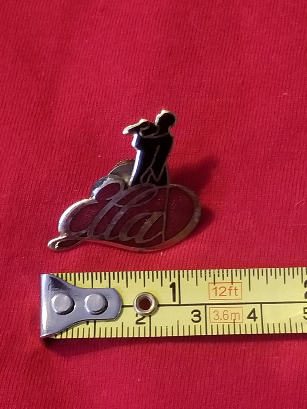 Jazz Singer ELLA FITZGERALD (Vintage 1992 Tablo - Paris) pin button