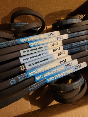 Genuine Goodyear & Dayco B Style V-Belts, Multiple Sizes B30 to B136