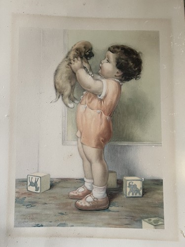 置物 BESSIE PEASE GUTMANN TWO SLEEPY HEADS 置物 BESSIE PEASE GUTMANN TWO SLEEPY HEADS BESSIE PEASE