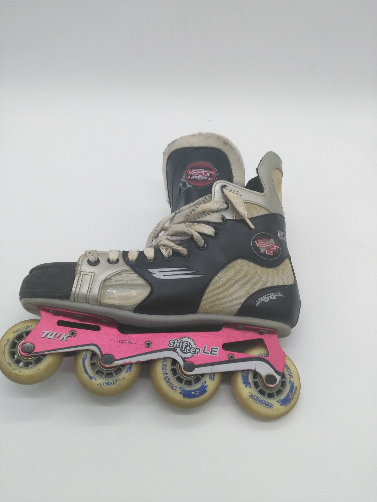 BAUER Men's Vapor LE Agility Roller Hockey Inline Skates Size US 10R