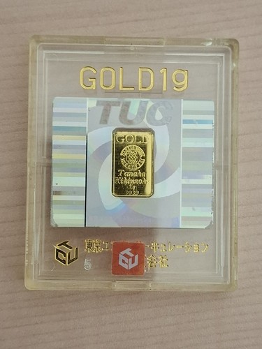 Tanaka Kikinzoku - Tanaka Kikinzoku純金 999.9 GOLD1gゴールド田中貴金属 お買取りしました！ TANAKA KIKINZOKU 田中貴金属 K24 純金