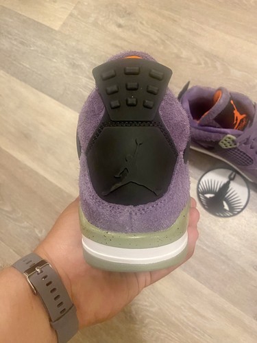 Pre-owned Jordan Nike Air  4 Retro 'canyon Purple Orange' Aq9129-500 Women's 9, Men's 7.5