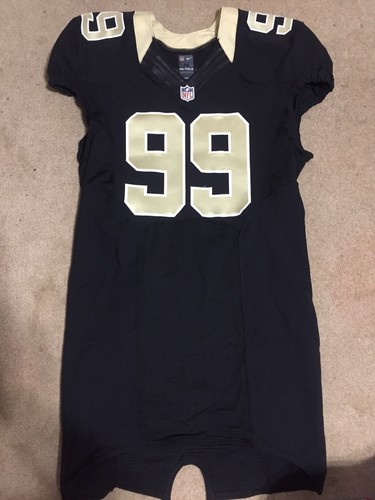 Nike New Orleans Saints Game Issued Game Worn Jersey Pants Set #99 Size 48 38