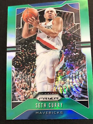 Seth Curry 2019-20 Panini Prizm Green #226 DAL MAVS POR Trail Blazers HOT