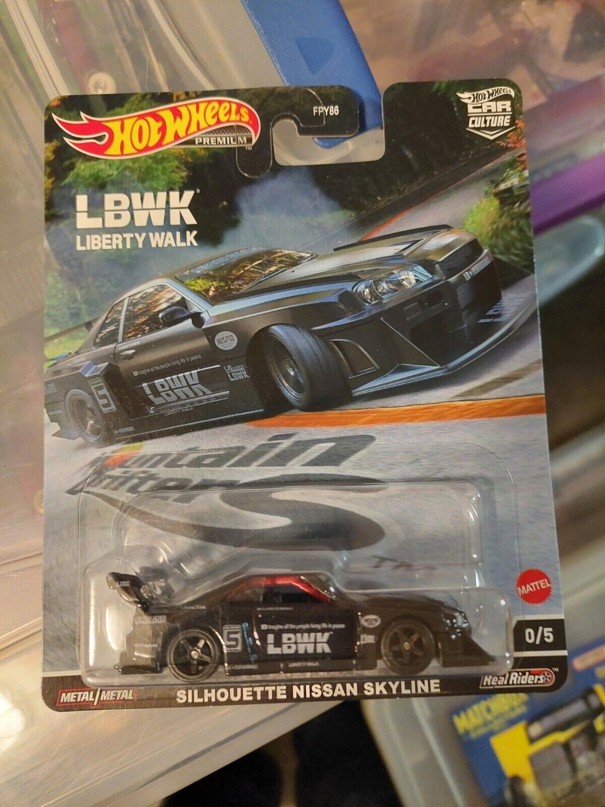 ホットウィール☆日産 スカイライン LBWK☆LB-ER34☆チェイス BLACK 0 
