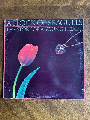 FLOCK OF SEAGULLS Story Of A Young Heart LP JIVE/ARISTA JL-8