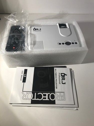 DR.J Professional L8 Mini Home Multimedia Projector