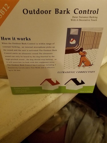 Outdoor Ultrasonic Dog Bark Control Anti Barking Device - CSB12 *FREE SHIPPING!*