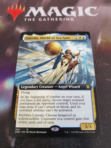 Linvala, Shield of Sea Gate 2x FOIL ZNR MTG Zendikar Rising Rare MINT white blue Linvala, Shield of Sea Gate 2x FOIL ZNR MTG Zendikar Rising Rare MINT white blue