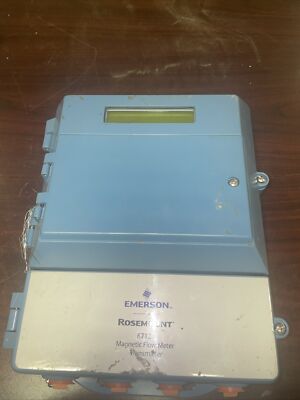 EMERSON ROSEMOUNT 8712 Magnetic Flow Meter Transmitter 8712EMR2A1DA1DA2M4