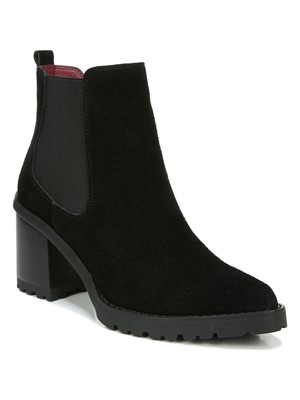 

FRANCO SARTO Женские Кожаные Ботильоны Trent с Черным Боком и Заостренным Носком, Размер  M, Черный, H4530L3