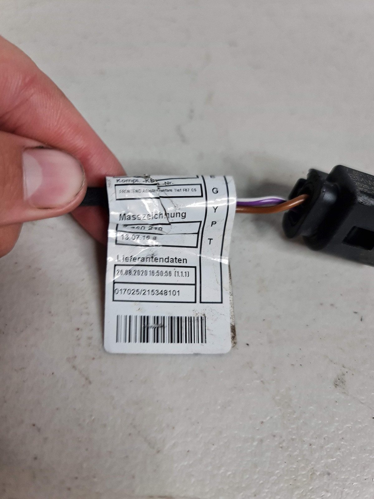 0 Bmw 2016-2020 M2 61-12-9-860-219 61129860219 ADAPTER LEAD 9860219 01 image 7
