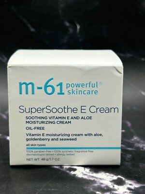 M-61 Powerful Skincare SuperSoothe E Cream - 1.7 oz / 48 g  - BNIB