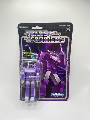 Shockwave Transformers Super 7 Reaction Action  Figure - Open Box