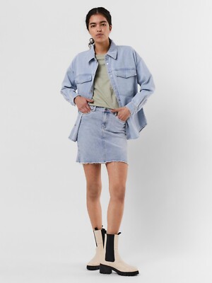 Vero Moda Paloma 0versized Denim Shirt Size XS