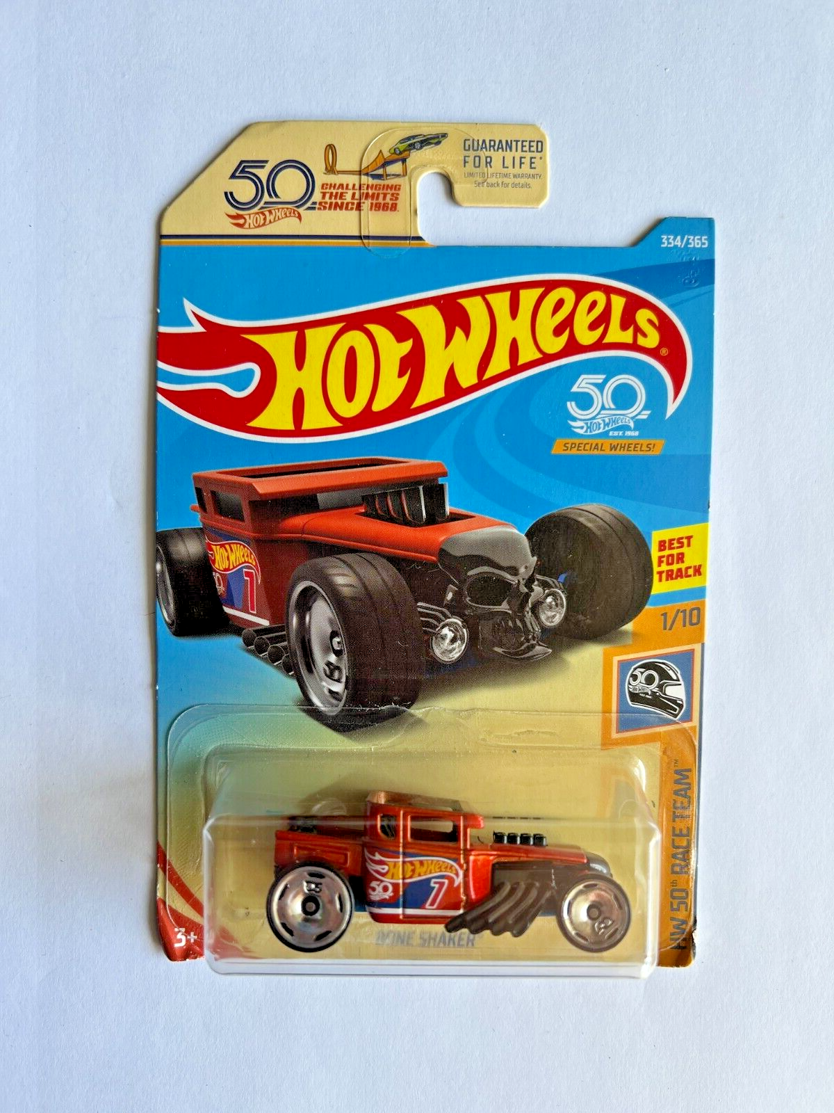 HW ヘルズデプト　ボーンシェイカー Hot Wheels Bone Shaker HW 50th Anniversary Race Team #1/10
