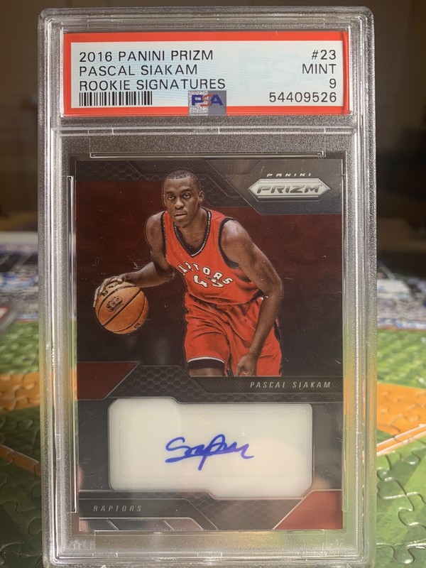 pascal siakam autograph