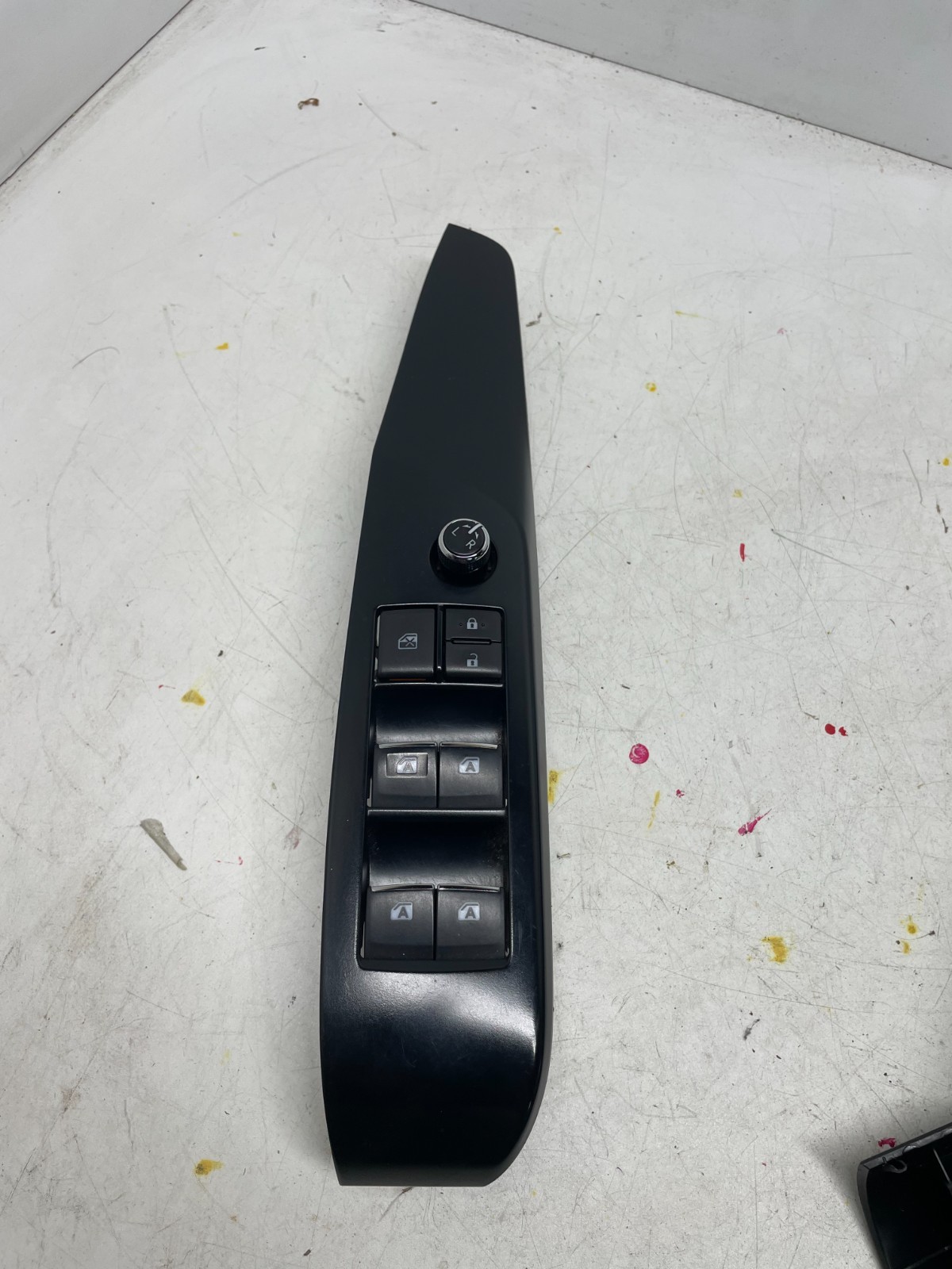 TOYOTA CAMRY 18-24 FRONT LEFT DRIVER MASTER WINDOW SWITCH WITH BLACK TRIM OEM