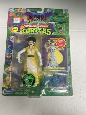 Vintage 1994 Playmates Toys TMNT: April - Bride of Frankenstein