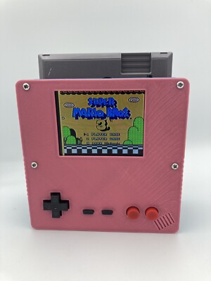 NES Boy Custom Portable Nintendo Entertainment System NES Disc Rainbow