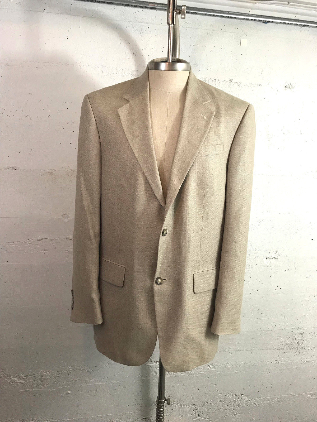 Silk Sports Coat Blazer Jacket Sz. 42L 